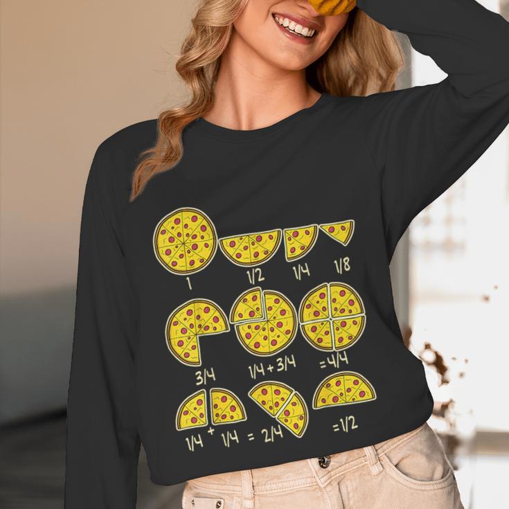 Pizza Salami Cheese Quick Math Fractions Math Teachers For Men Women Girls Kids Unisex Long Sleeve T-Shirt, funny design Pizza Salami Cheese Quick Math Fractions Math Teachers For Men Women Girls Kids Unisex Long Sleeve T-Shirt, funny design