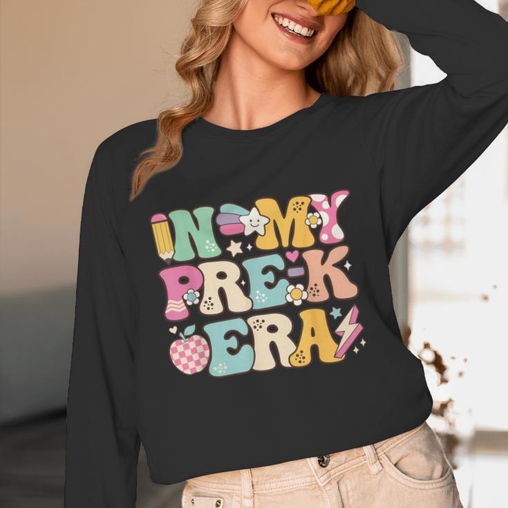 In My Pre-K Era Girl Back To School Cute PreSchool Teacher Unisex Long Sleeve T-Shirt, funny design