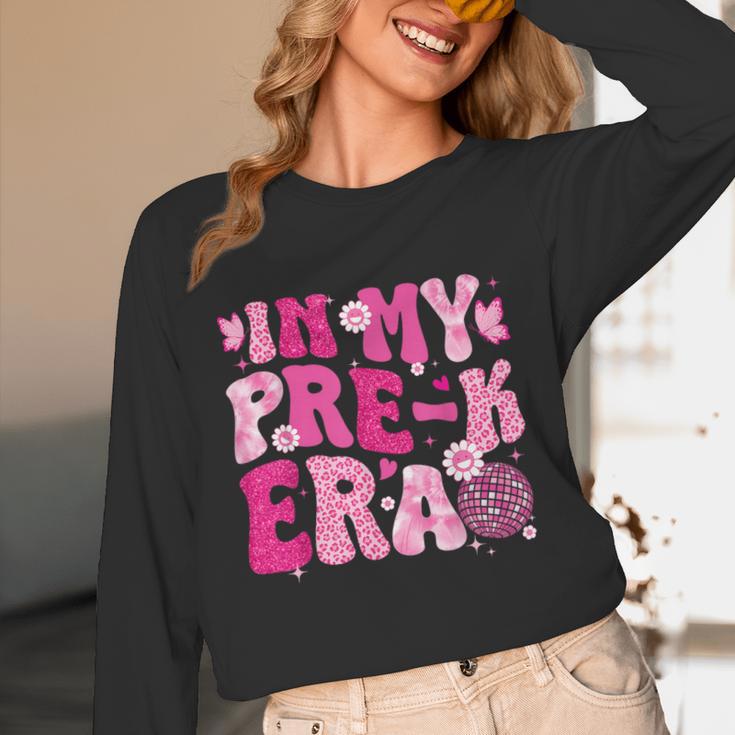In My Pre-K Era Teachers Women Back To School Kids Girls Unisex Long Sleeve T-Shirt, funny design