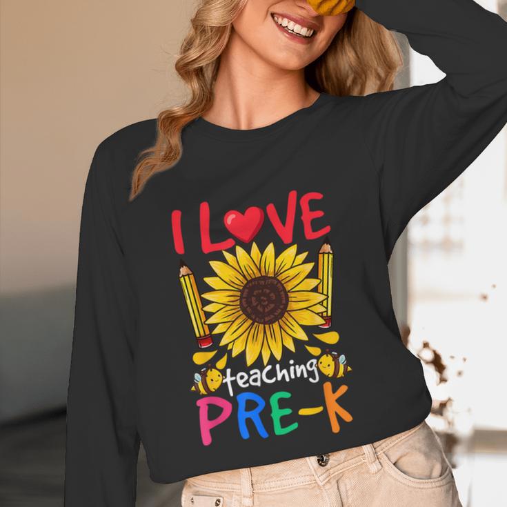 Pre School Teacher Pre-K Teacher Unisex Long Sleeve T-Shirt, funny design