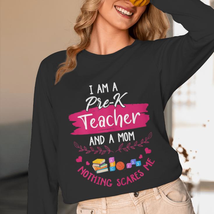 PreK Teacher Mom Shirt Preschool Teacher Mother For Women Unisex Long Sleeve T-Shirt, funny design PreK Teacher Mom Shirt Preschool Teacher Mother For Women Unisex Long Sleeve T-Shirt, funny design