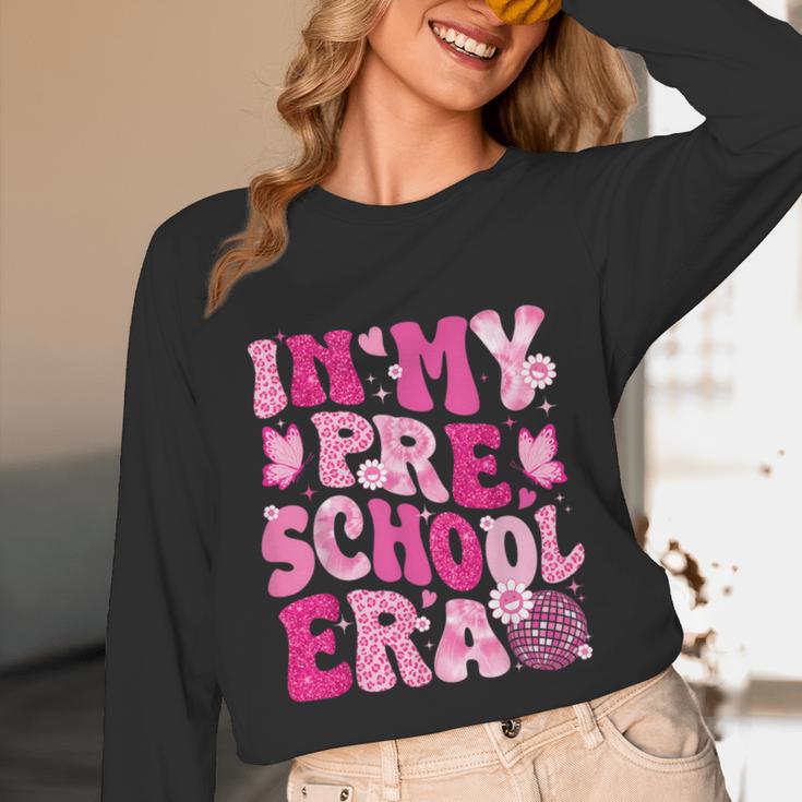 In My Preschool Era Teachers Women Back To School Kids Girls Unisex Long Sleeve T-Shirt, funny design In My Preschool Era Teachers Women Back To School Kids Girls Unisex Long Sleeve T-Shirt, funny design