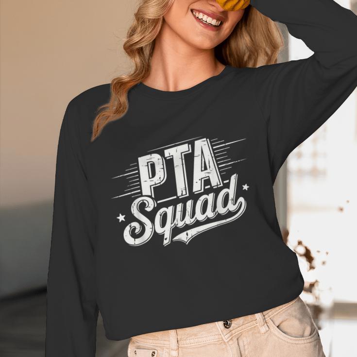 PTA Squad Parent Teacher Association Back To School Teacher Unisex Long Sleeve T-Shirt, funny design PTA Squad Parent Teacher Association Back To School Teacher Unisex Long Sleeve T-Shirt, funny design