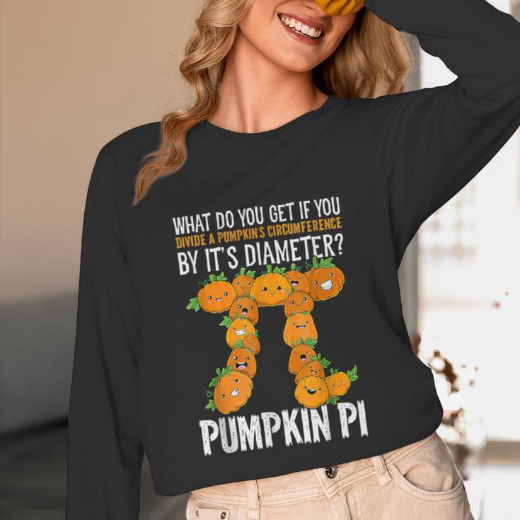 Pumpkin Pi Math Teacher Halloween Geometry Unisex Long Sleeve T-Shirt, funny design Pumpkin Pi Math Teacher Halloween Geometry Unisex Long Sleeve T-Shirt, funny design