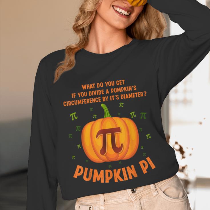 Pumpkin Pie Pi Math Teacher Shirt Halloween Men Adult Unisex Long Sleeve T-Shirt, funny design Pumpkin Pie Pi Math Teacher Shirt Halloween Men Adult Unisex Long Sleeve T-Shirt, funny design