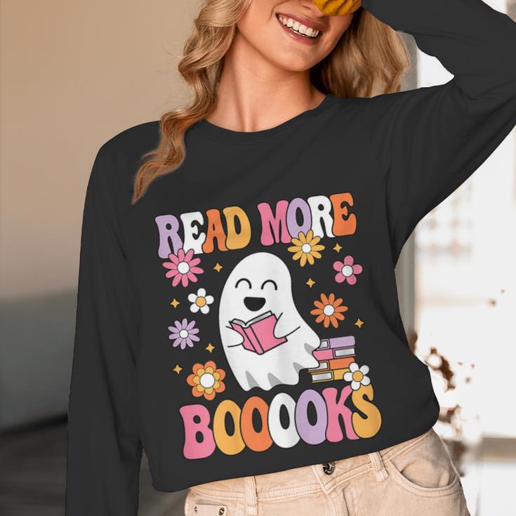 Read More Books Groovy Halloween Teacher Women Unisex Long Sleeve T-Shirt, funny design Read More Books Groovy Halloween Teacher Women Unisex Long Sleeve T-Shirt, funny design