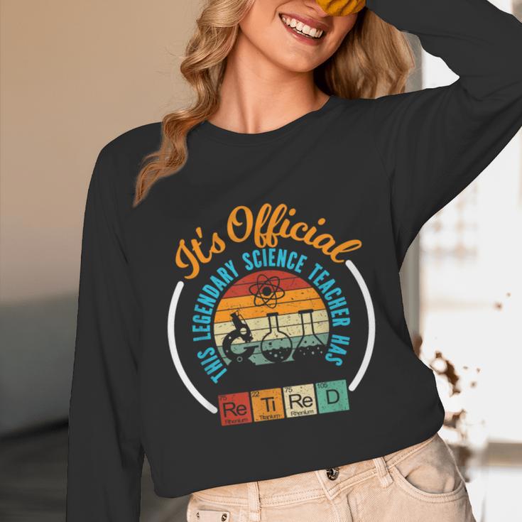 Retiring Science Teacher Retirement Unisex Long Sleeve T-Shirt, funny design Retiring Science Teacher Retirement Unisex Long Sleeve T-Shirt, funny design