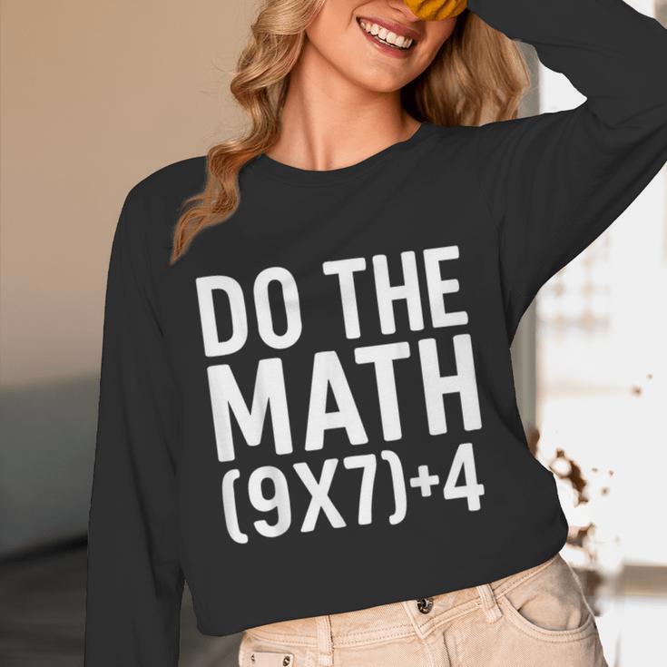 Retro Do The Math Teacher For Men Women Kid Boy Girl Unisex Long Sleeve T-Shirt, funny design