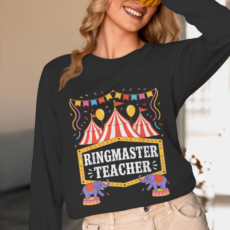 Ringmaster Teacher Circus Party Ringmaster Carnival Unisex Long Sleeve T-Shirt, funny design Ringmaster Teacher Circus Party Ringmaster Carnival Unisex Long Sleeve T-Shirt, funny design
