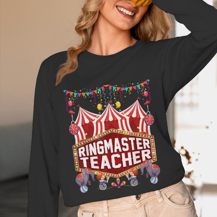 Ringmaster Teacher Costume – Carnival Birthday Style Unisex Long Sleeve T-Shirt, funny design Ringmaster Teacher Costume – Carnival Birthday Style Unisex Long Sleeve T-Shirt, funny design