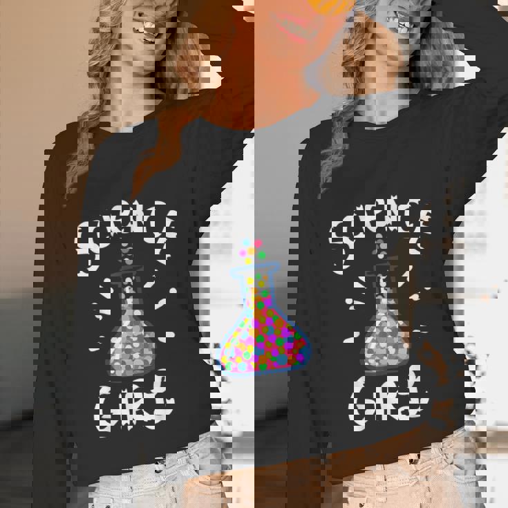 Science Girl Chemistry Biology Student Teacher Unisex Long Sleeve T-Shirt, funny design