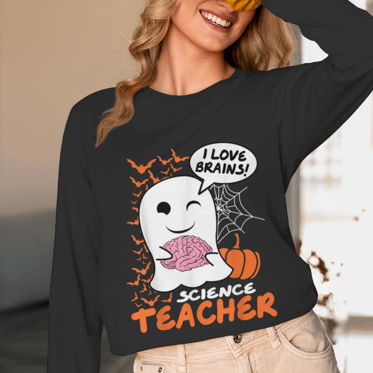 Science Teacher Cute Ghost Halloween Teacher Men Women Unisex Long Sleeve T-Shirt, funny design Science Teacher Cute Ghost Halloween Teacher Men Women Unisex Long Sleeve T-Shirt, funny design