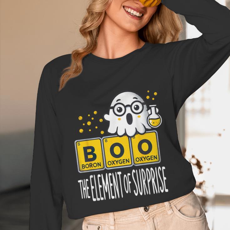Science Teacher Halloween Elements Of Surprise Chemistry Unisex Long Sleeve T-Shirt, funny design Science Teacher Halloween Elements Of Surprise Chemistry Unisex Long Sleeve T-Shirt, funny design