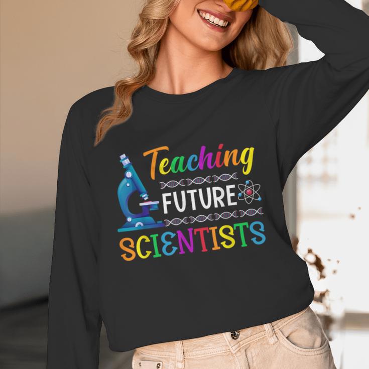 Science Teacher Teaching Future Scientists School Instructor Unisex Long Sleeve T-Shirt, funny design Science Teacher Teaching Future Scientists School Instructor Unisex Long Sleeve T-Shirt, funny design