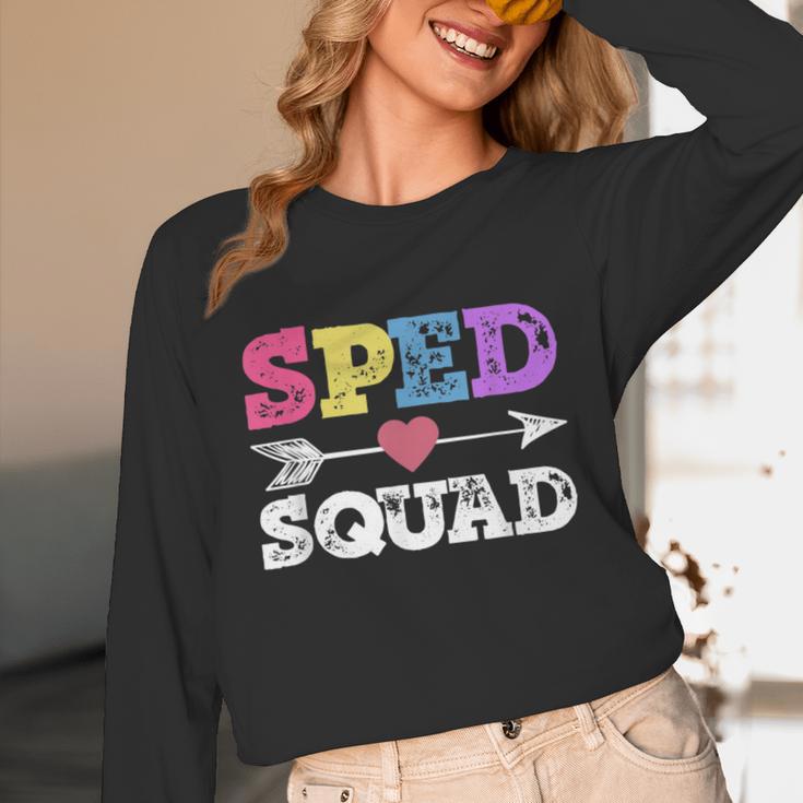 Special Education Squad Shirt SPED Squad Teacher's Day For Men Women Unisex Long Sleeve T-Shirt, funny design