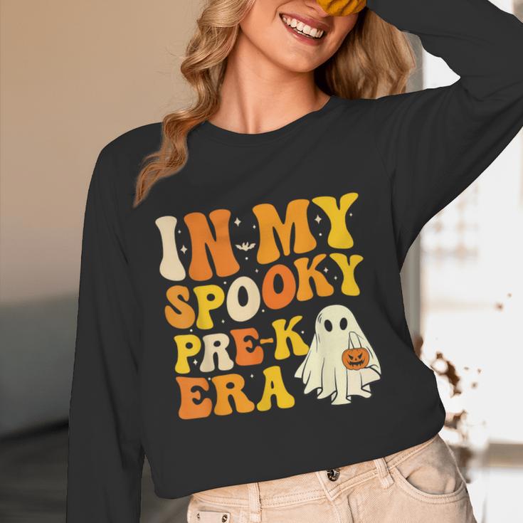 In My Spooky PRE-K Teacher Era Halloween Costume Tee Unisex Long Sleeve T-Shirt, funny design In My Spooky PRE-K Teacher Era Halloween Costume Tee Unisex Long Sleeve T-Shirt, funny design