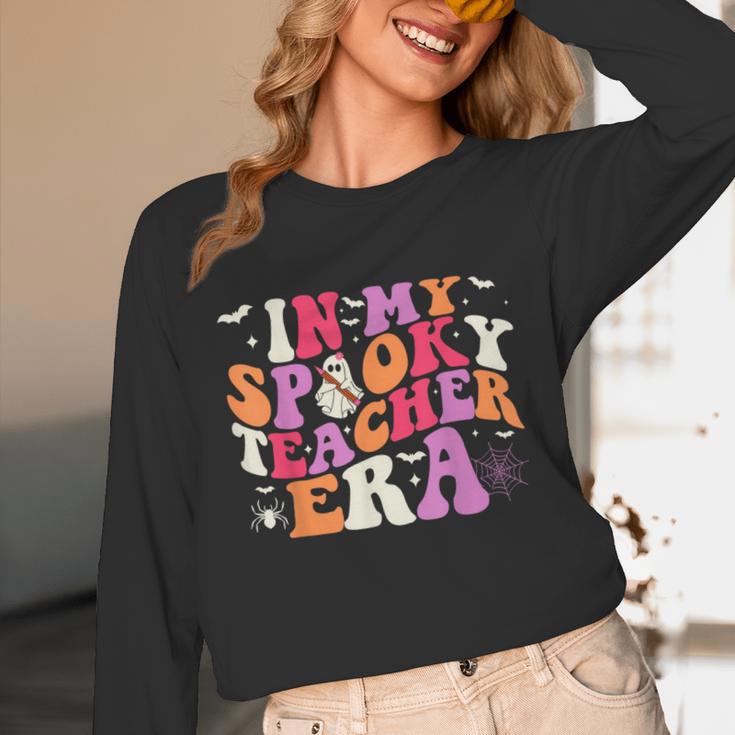 In My Spooky Teacher Era Halloween Teacher Back To School Unisex Long Sleeve T-Shirt, funny design In My Spooky Teacher Era Halloween Teacher Back To School Unisex Long Sleeve T-Shirt, funny design