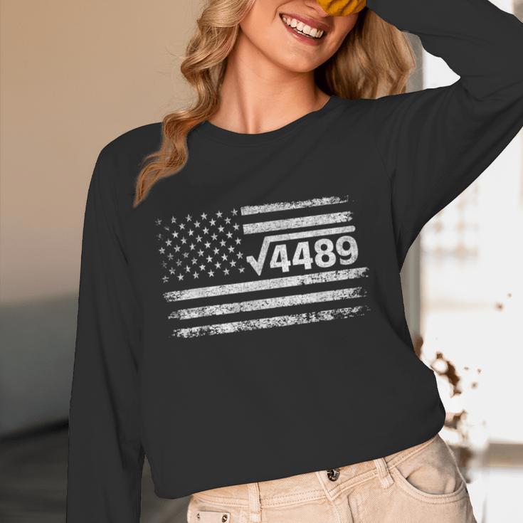 Square Root 4489 Slang Math Teacher Six Seven 6 7 USA Flag Unisex Long Sleeve T-Shirt, funny design Square Root 4489 Slang Math Teacher Six Seven 6 7 USA Flag Unisex Long Sleeve T-Shirt, funny design