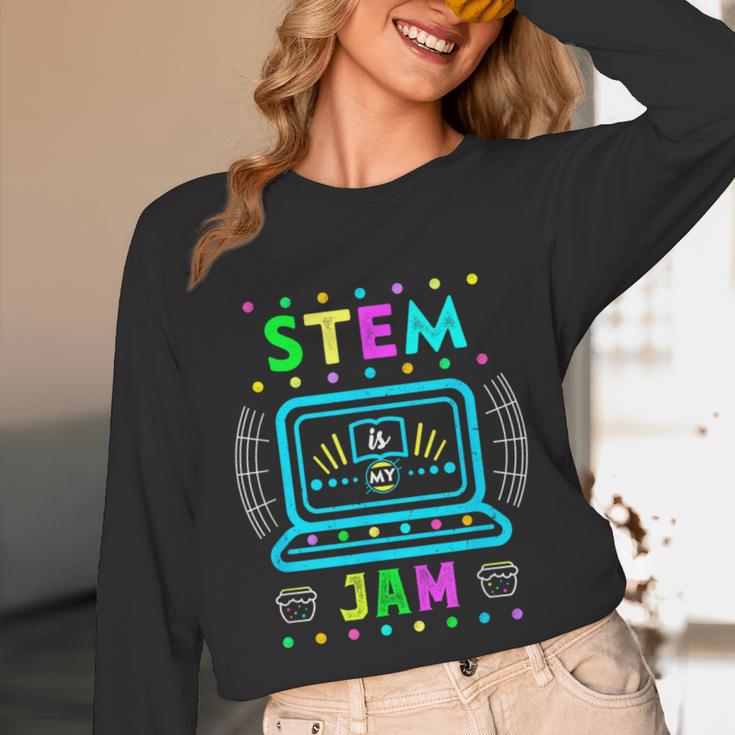 STEM Teacher Shirt STEM Teacher Tshirts STEM Is My Jam Unisex Long Sleeve T-Shirt, funny design STEM Teacher Shirt STEM Teacher Tshirts STEM Is My Jam Unisex Long Sleeve T-Shirt, funny design
