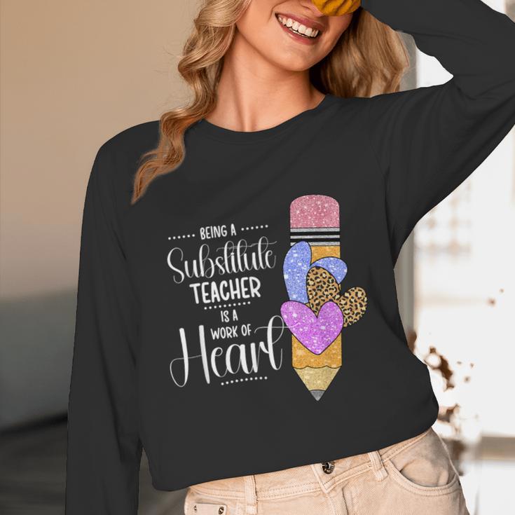 Being A Substitute Teacher Substitute Teaching Unisex Long Sleeve T-Shirt, funny design Being A Substitute Teacher Substitute Teaching Unisex Long Sleeve T-Shirt, funny design