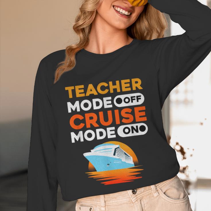 Teacher Cruise Shirt Cruise Mode Men Women Unisex Long Sleeve T-Shirt, funny design Teacher Cruise Shirt Cruise Mode Men Women Unisex Long Sleeve T-Shirt, funny design