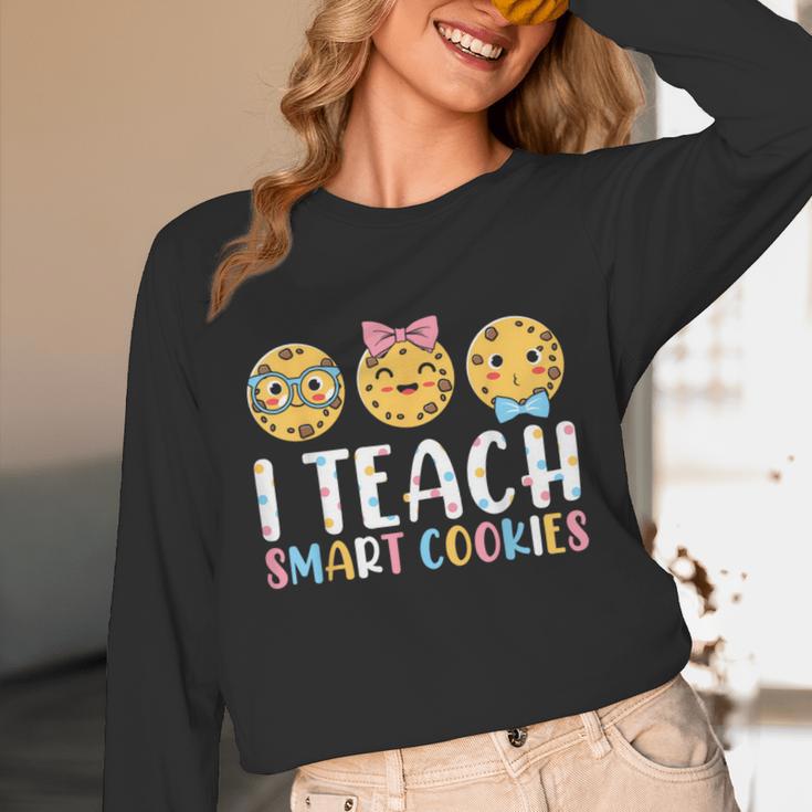 Teacher I Teach Smart Cookies For Men Women Kids Unisex Long Sleeve T-Shirt, funny design