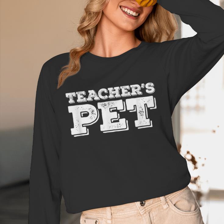 TEACHER'S PET You'Re My Favorite Do Me A Favor Unisex Long Sleeve T-Shirt, funny design TEACHER'S PET You'Re My Favorite Do Me A Favor Unisex Long Sleeve T-Shirt, funny design