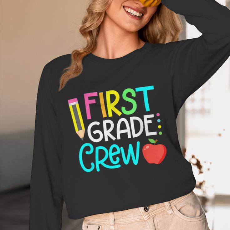 Team 1st Grade Crew Back To School 1st Grade Teacher Kids Unisex Long Sleeve T-Shirt, funny design Team 1st Grade Crew Back To School 1st Grade Teacher Kids Unisex Long Sleeve T-Shirt, funny design