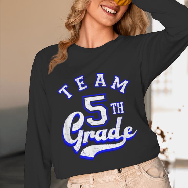 Team 5th Grade Fifth For Teacher Or Students Unisex Long Sleeve T-Shirt, funny design Team 5th Grade Fifth For Teacher Or Students Unisex Long Sleeve T-Shirt, funny design