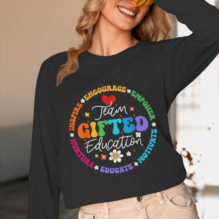 Team Ed Education Teacher Appreciation Back To School Unisex Long Sleeve T-Shirt, funny design Team Ed Education Teacher Appreciation Back To School Unisex Long Sleeve T-Shirt, funny design