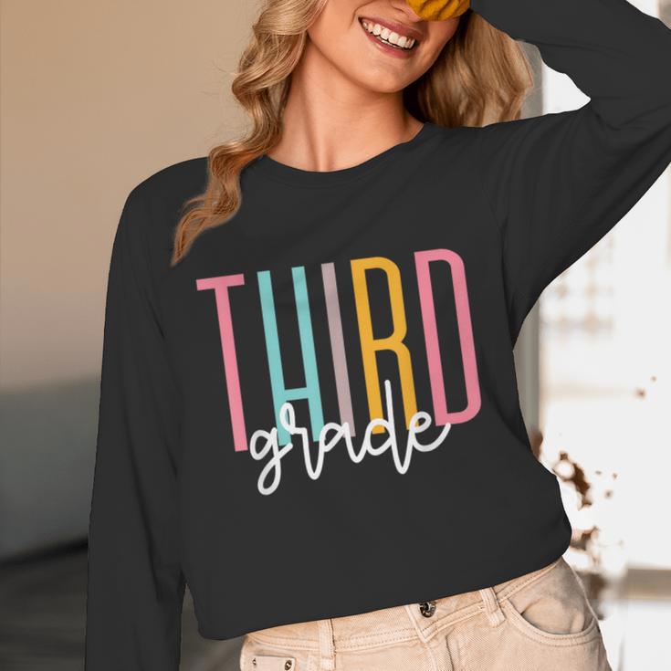 Third Grade Girls Boys Teacher Team 3rd Grade Squad Unisex Long Sleeve T-Shirt, funny design Third Grade Girls Boys Teacher Team 3rd Grade Squad Unisex Long Sleeve T-Shirt, funny design