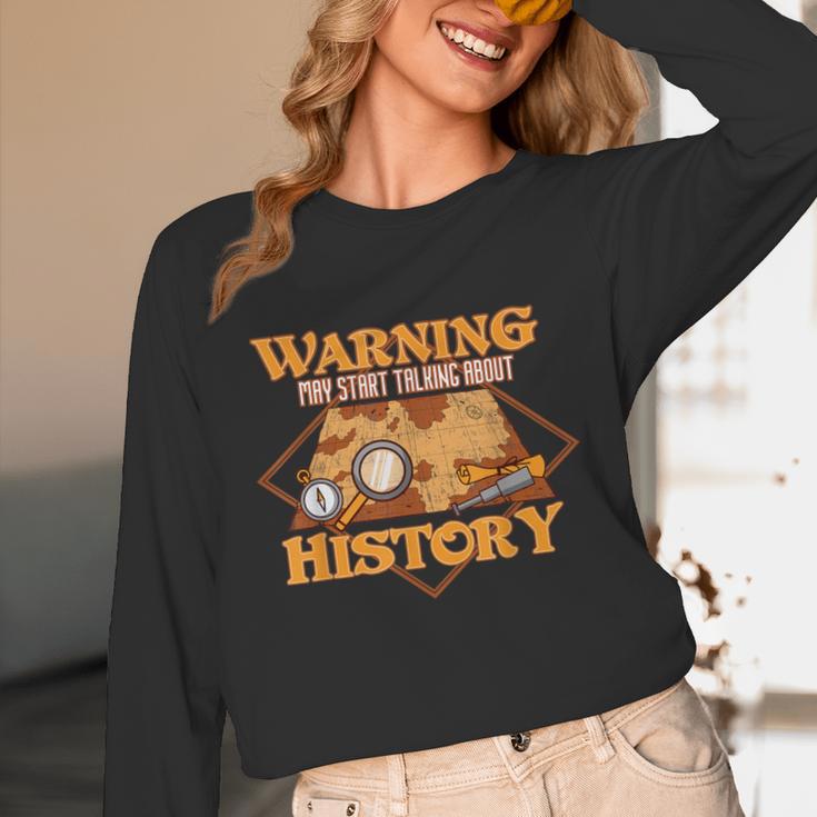 Historian History Teacher Student Men Women Kids Unisex Long Sleeve T-Shirt, funny design