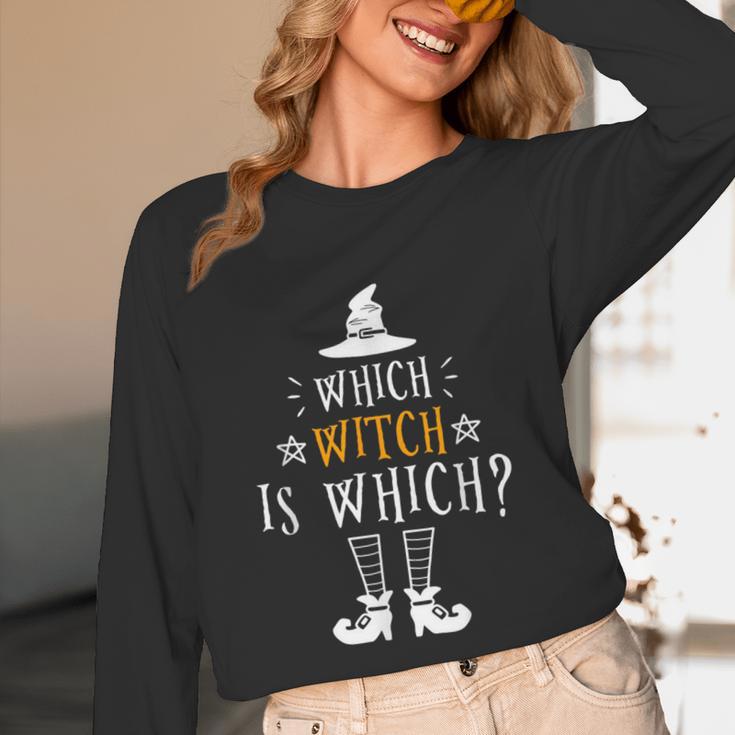 Which Witch Is Which Halloween Grammar Teacher Costume Unisex Long Sleeve T-Shirt, funny design Which Witch Is Which Halloween Grammar Teacher Costume Unisex Long Sleeve T-Shirt, funny design