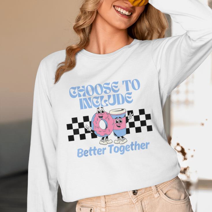 Choose To Include Special Education Teacher Autism Awareness Unisex Long Sleeve T-Shirt, funny design
