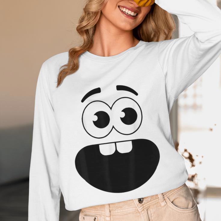 Creepy Carrots Face Teacher Halloween Costume Matching Unisex Long Sleeve T-Shirt, funny design Creepy Carrots Face Teacher Halloween Costume Matching Unisex Long Sleeve T-Shirt, funny design