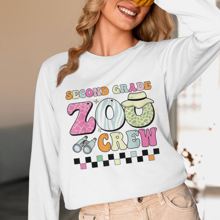 Field Zoo Trip Shirt For Teacher Second Grade Crew Unisex Long Sleeve T-Shirt, funny design