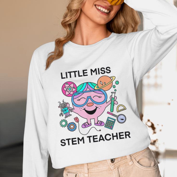 Little Miss Stem Teacher Unisex Long Sleeve T-Shirt, funny design Little Miss Stem Teacher Unisex Long Sleeve T-Shirt, funny design
