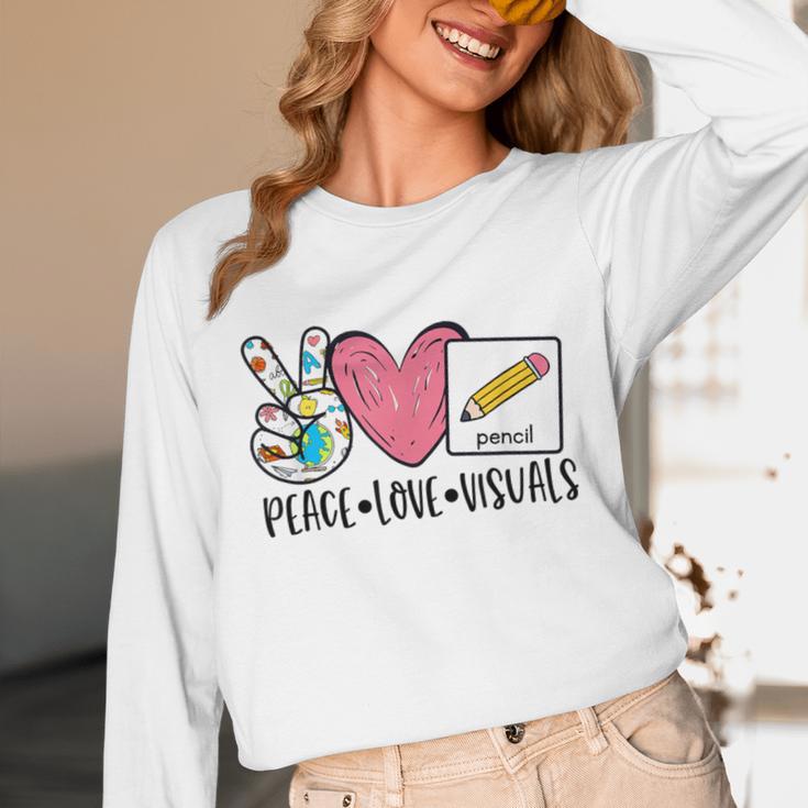 Peace Love Visuals Special Education Teacher Dream Team Unisex Long Sleeve T-Shirt, funny design Peace Love Visuals Special Education Teacher Dream Team Unisex Long Sleeve T-Shirt, funny design