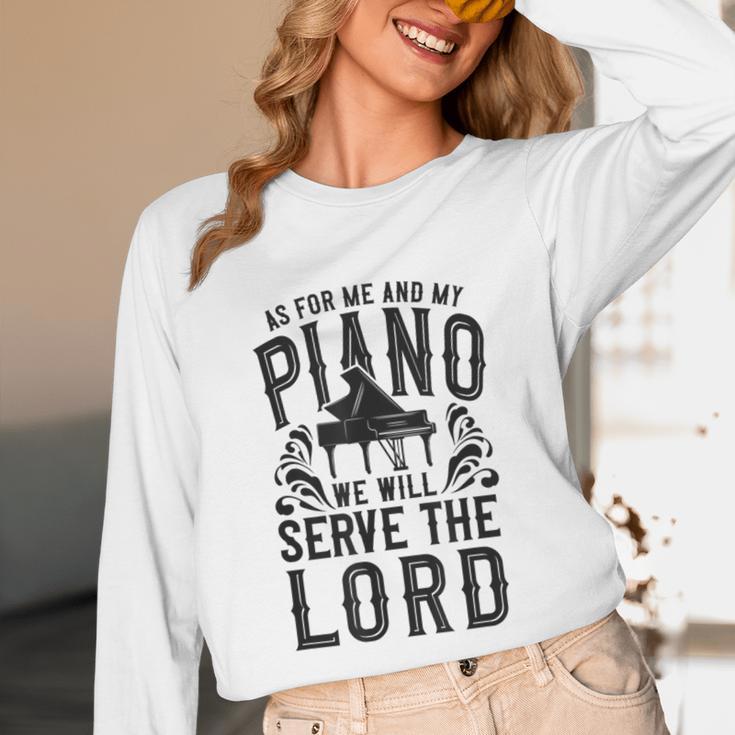 Piano Teacher Pianist Unisex Long Sleeve T-Shirt, funny design Piano Teacher Pianist Unisex Long Sleeve T-Shirt, funny design