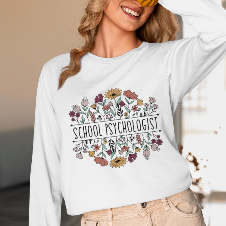 School Psychologist Psychology Teacher Appreciation Unisex Long Sleeve T-Shirt, funny design School Psychologist Psychology Teacher Appreciation Unisex Long Sleeve T-Shirt, funny design