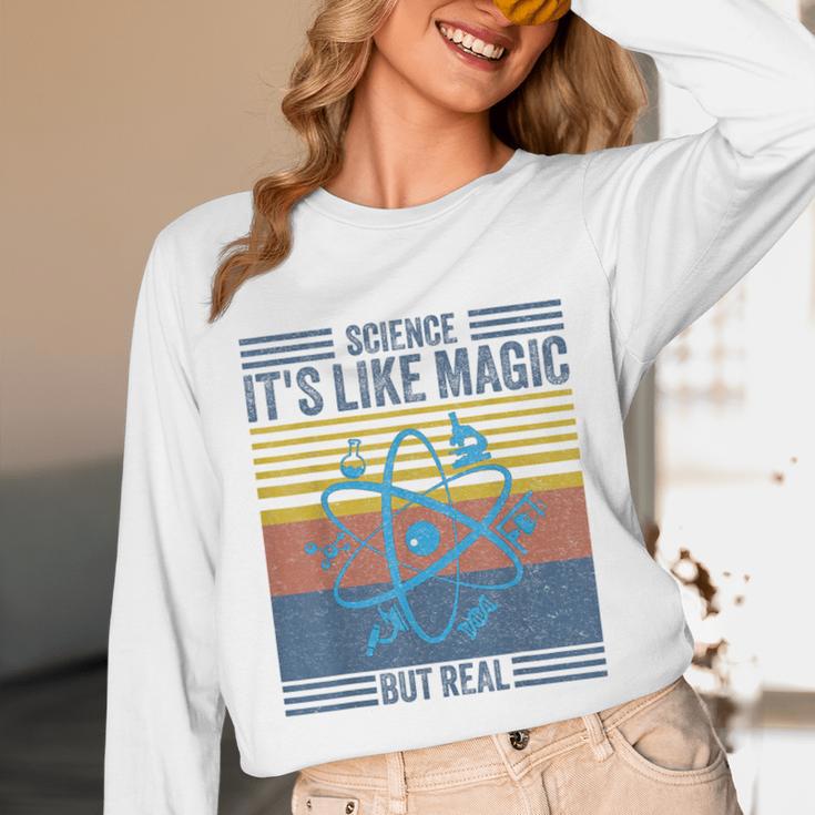 Science It's Like Magic But Real Science Teacher Geek Nerd Unisex Long Sleeve T-Shirt, funny design Science It's Like Magic But Real Science Teacher Geek Nerd Unisex Long Sleeve T-Shirt, funny design
