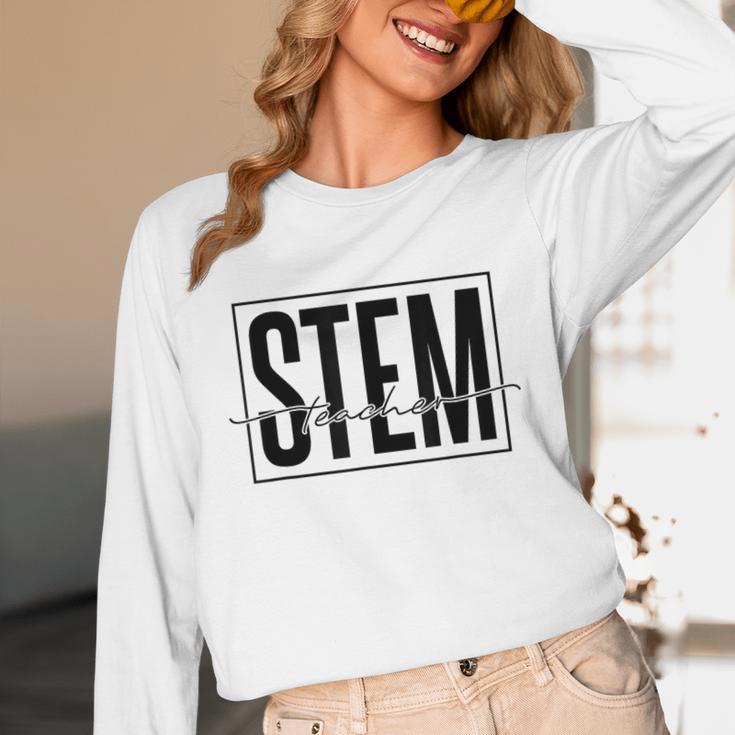 Stem Teacher Science Technology Engineering Math Teachers Unisex Long Sleeve T-Shirt, funny design Stem Teacher Science Technology Engineering Math Teachers Unisex Long Sleeve T-Shirt, funny design