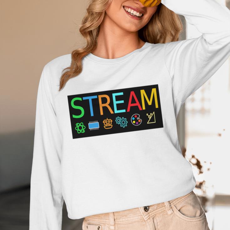 Stream Technology Robotics Shirt For Teachers And Students Premium Tri-Blend Unisex Long Sleeve T-Shirt, funny design Stream Technology Robotics Shirt For Teachers And Students Premium Tri-Blend Unisex Long Sleeve T-Shirt, funny design