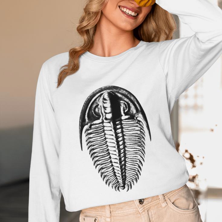 Trilobite Fossil Geology Teacher Student Geologist Unisex Long Sleeve T-Shirt, funny design Trilobite Fossil Geology Teacher Student Geologist Unisex Long Sleeve T-Shirt, funny design