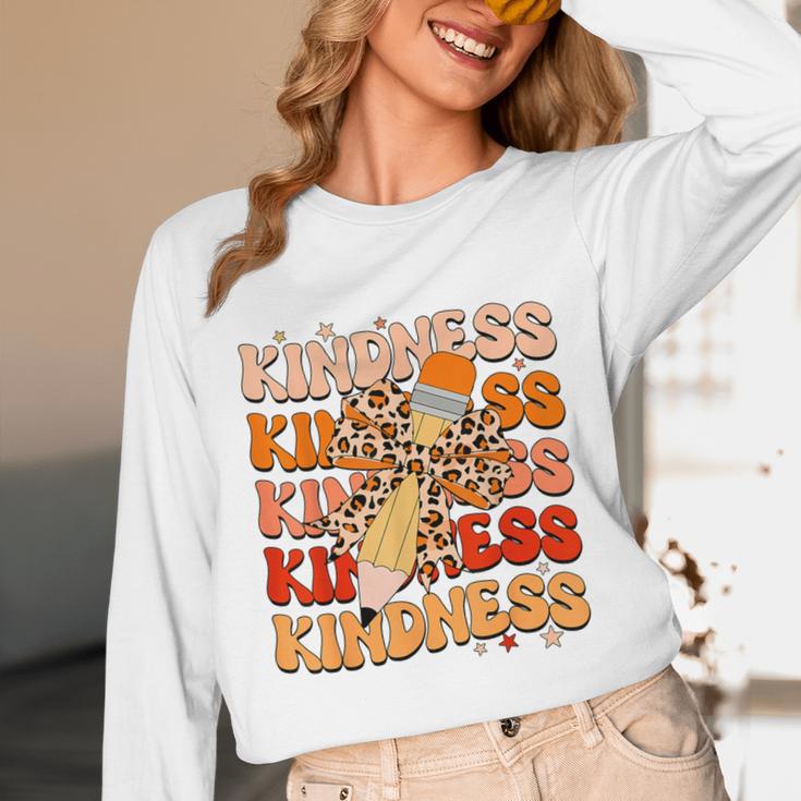 Unity Day Orange Kindness Teacher Bow Anti Bullying Be Kind Unisex Long Sleeve T-Shirt, funny design Unity Day Orange Kindness Teacher Bow Anti Bullying Be Kind Unisex Long Sleeve T-Shirt, funny design