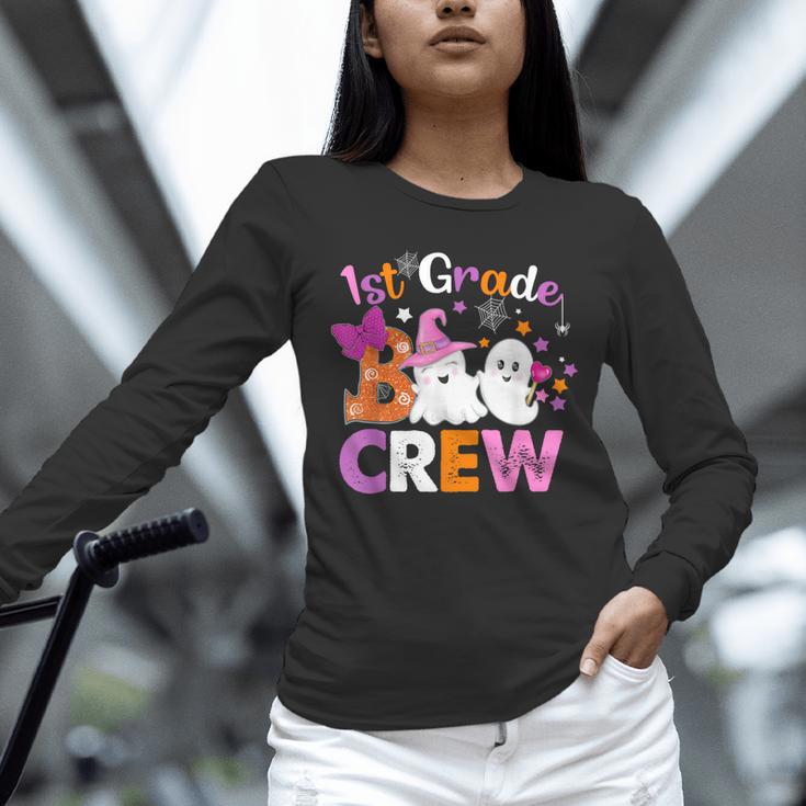 1st Grade Boo Crew First Grade Halloween Costume Teacher Kid Unisex Long Sleeve T-Shirt, novelty gifts, funny gifts 1st Grade Boo Crew First Grade Halloween Costume Teacher Kid Unisex Long Sleeve T-Shirt, novelty gifts, funny gifts