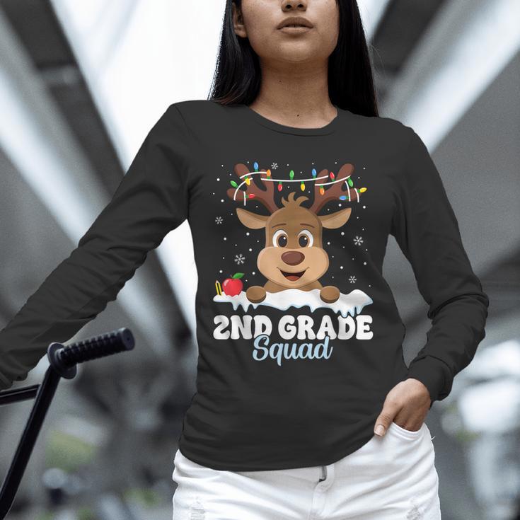 2nd Grade Teacher Christmas Second Grade Squad Reindeer Xmas For Men Women Kids Unisex Long Sleeve T-Shirt, novelty gifts, funny gifts 2nd Grade Teacher Christmas Second Grade Squad Reindeer Xmas For Men Women Kids Unisex Long Sleeve T-Shirt, novelty gifts, funny gifts