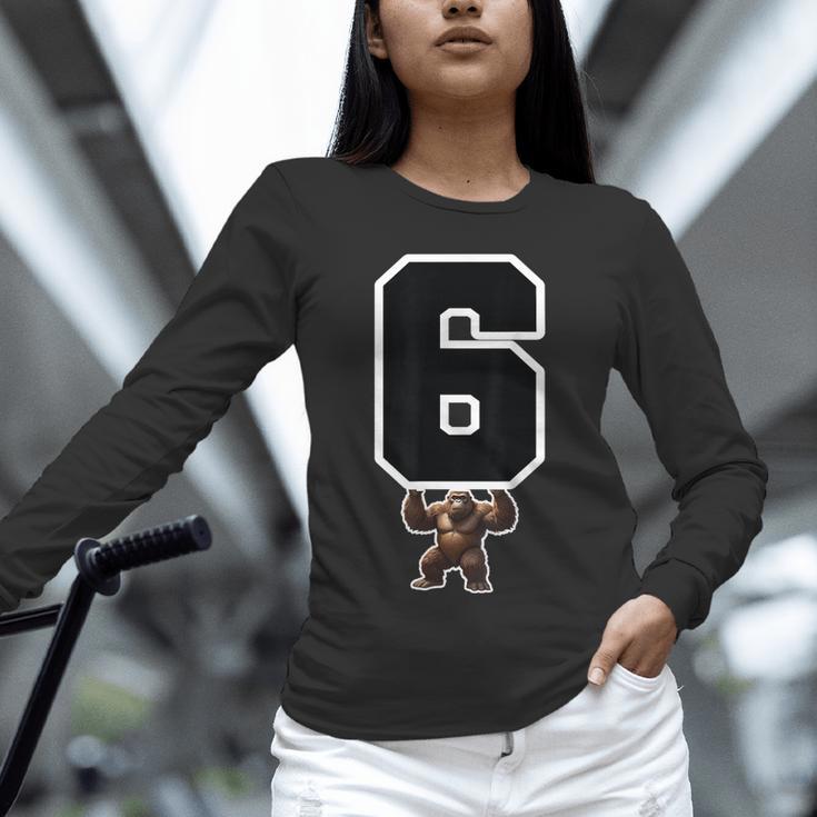 6 7 Matching Teachers Halloween Costume Gorilla Unisex Long Sleeve T-Shirt, novelty gifts, funny gifts 6 7 Matching Teachers Halloween Costume Gorilla Unisex Long Sleeve T-Shirt, novelty gifts, funny gifts