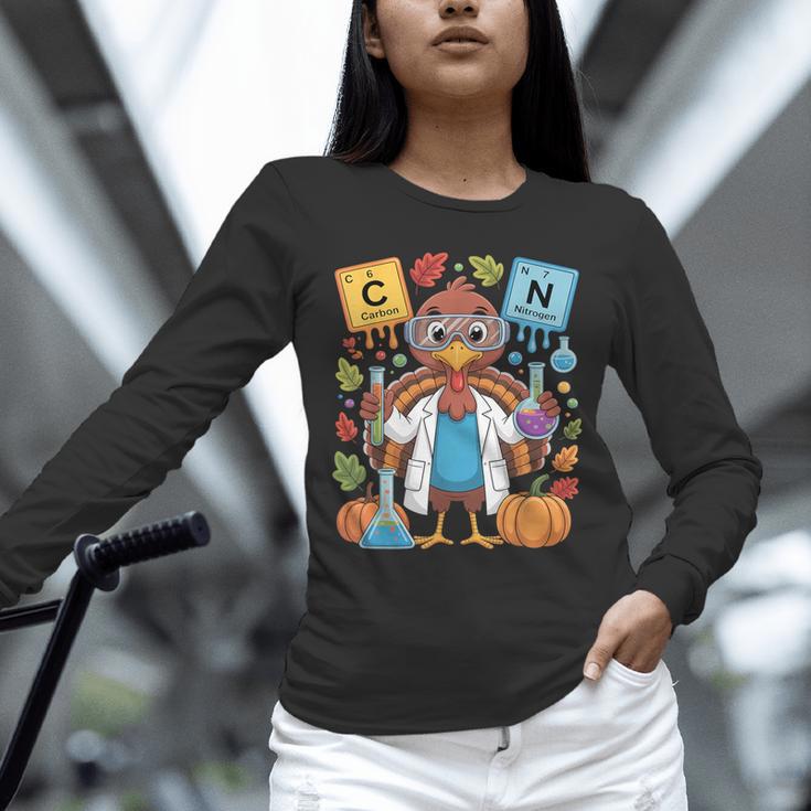 67 Chemistry Science Teacher Periodic Table Thanksgiving Unisex Long Sleeve T-Shirt, novelty gifts, funny gifts