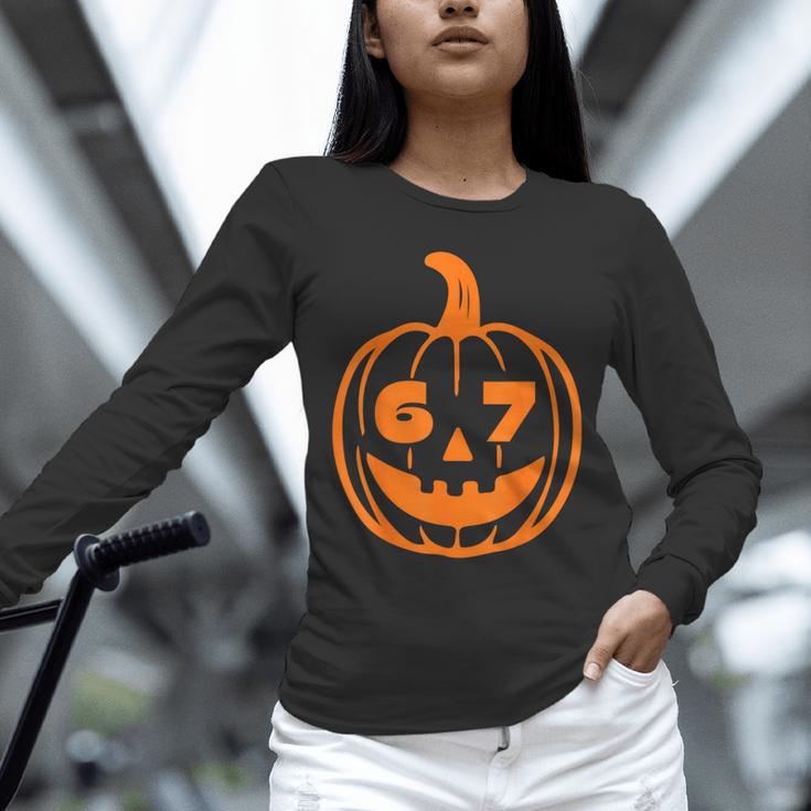67 Six Seven Halloween Costume For Students Teachers Unisex Long Sleeve T-Shirt, novelty gifts, funny gifts